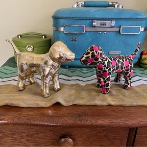 2 PINK Victoria’s Secret Plush Dogs
